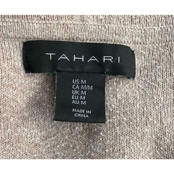 Tahari Women’s Open Front Cardigan - Picture 10 of 12